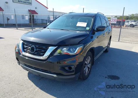 2018 Nissan Pathfinder Sv из США, поврежденный, VIN 5N1DR2MN0JC648913